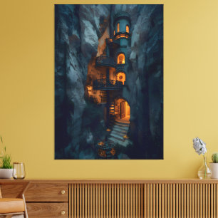 PR-C04. Grotto Spire Residence Canvas Print