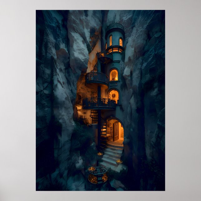 PR-C04. Grotto Spire Residence Poster (Front)