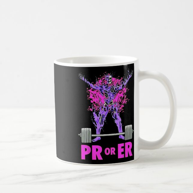Pr Or Er Weightlifting Bodybuilding Fitness Gym Wo Coffee Mug (Right)