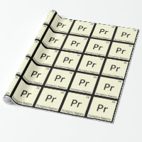 Pr - Parmigiano-Reggiano Cheese Chemistry Symbol