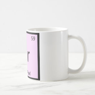 Pr - Pork Rind Chemistry Periodic Table Symbol Coffee Mug