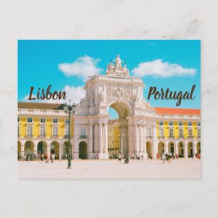 Praça do Comércio Lisbon Portugal Postcard