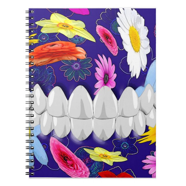 Practical and stylish gift for dental professional notebook (Front)