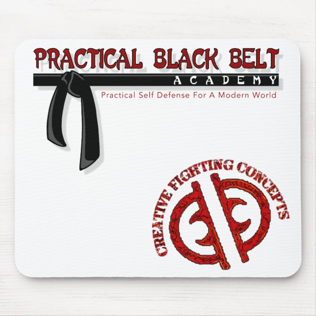 Practical Black Belt/CFC Mousepad (Front)