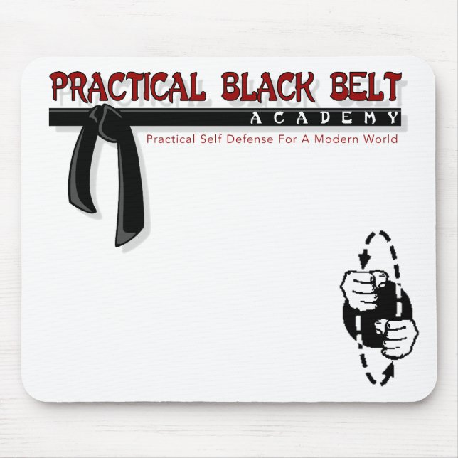Practical Black Belt/PFS Mousepad (Front)