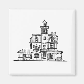 Practical Magic House Magnet