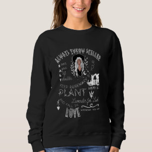 Practical Magic quotes witches novelty halloween g Sweatshirt