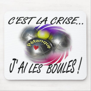 Practical Petanque design Mouse Mat