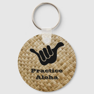 Practice Aloha Key Ring