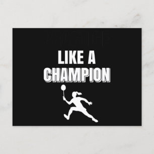 Practice Like a Champion Postcard