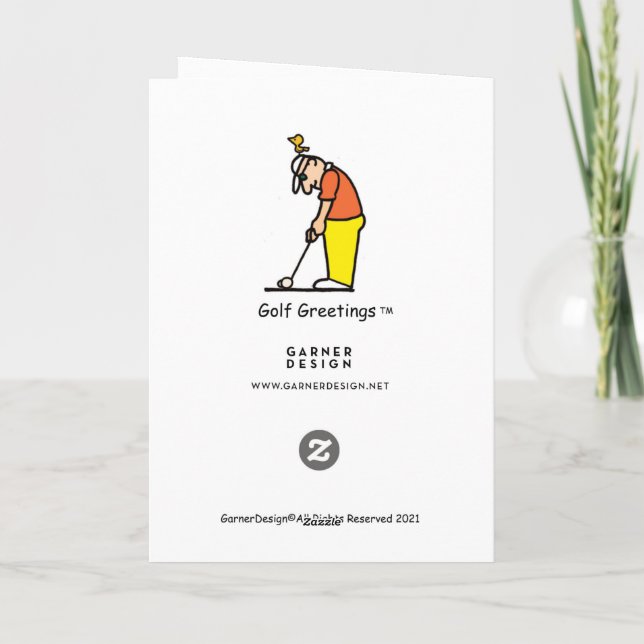 Practice Makes Perfect Birthday Card (Back)