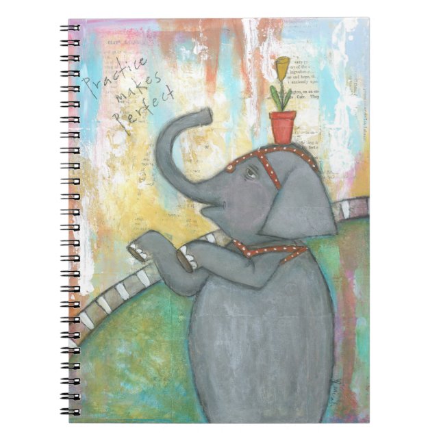 Practice Makes Perfect Notebook (Front)
