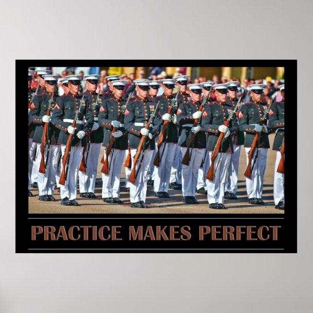 Practice Makes Perfect Poster (Front)