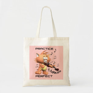 PRACTICE MAKES PERFECT TOTE BAG