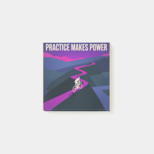 Practice Makes Power Post-it Notes