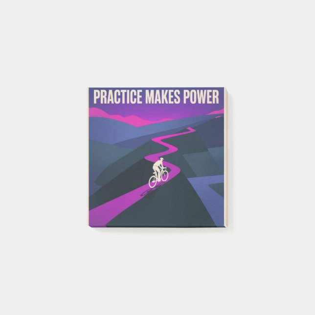 Practice Makes Power Post-it Notes (Front)