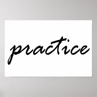 Practice Poster