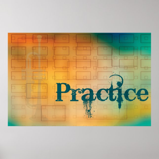 Practice Poster - Trumpet (Front)