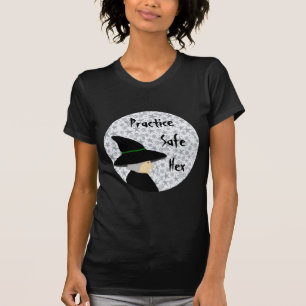 Practice Safe Hex Witch Shirt