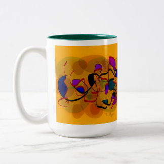 PracticeLovecoffeemug CoffeeMug PracticeLove Two-Tone Coffee Mug