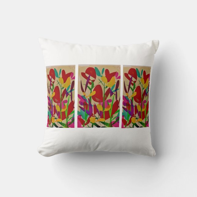 PracticeLoveThrow Pillow, Throw Pillow 16" x 16" d (Front)