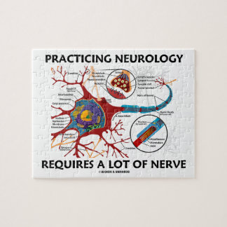 Practicing Neurology Requires A Lot Of Nerve Jigsaw Puzzle