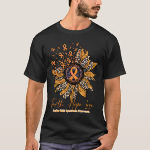 Prader-Willi Syndrome Awareness - Sunflower faith  T-Shirt