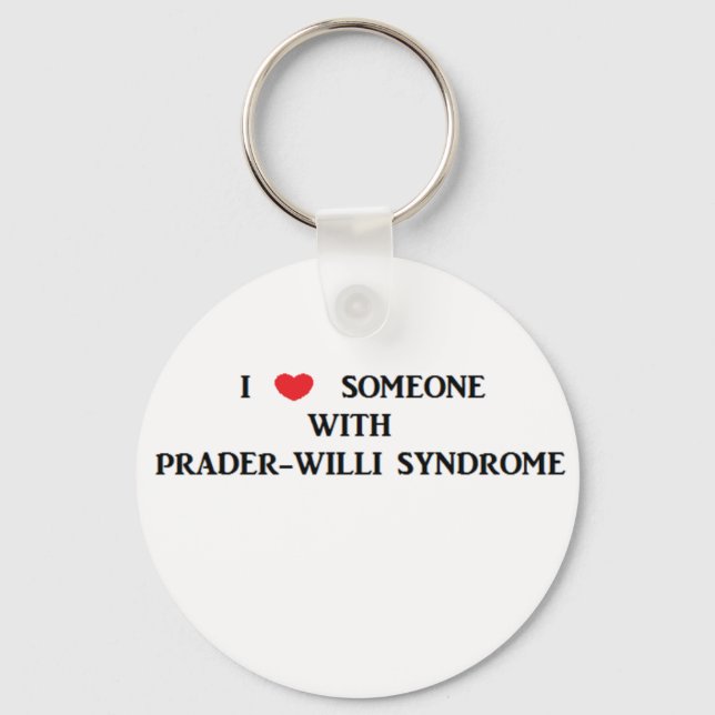 Prader-Willi Syndrome Key Ring (Front)