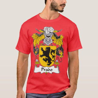 Prado Coat of Arms Family Crest  T-Shirt