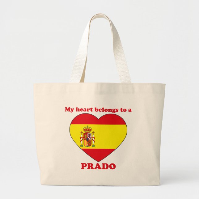 Prado Large Tote Bag (Front)