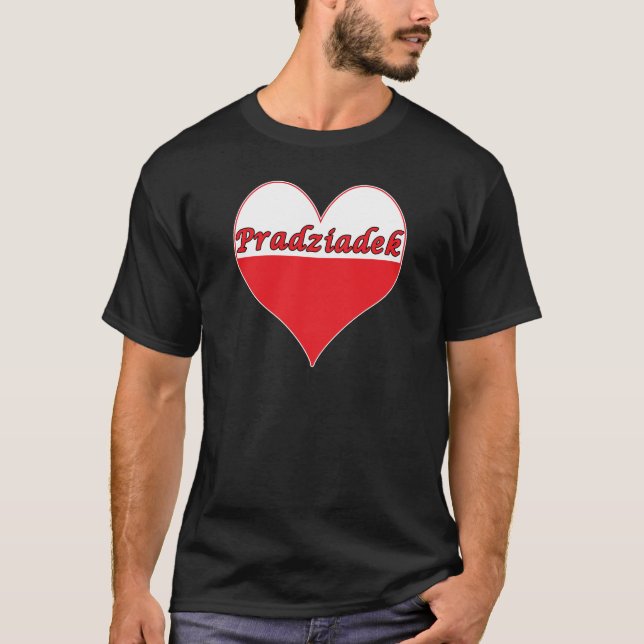 Pradziadek Polish Heart T-Shirt (Front)
