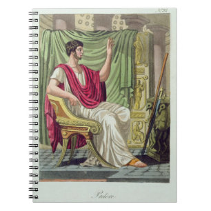 Praetor, No. 38 from 'Antique Rome', engraved by L Notebook