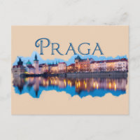 Praga: Evening Skyline