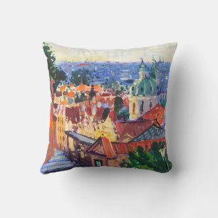 Praga painting cushion