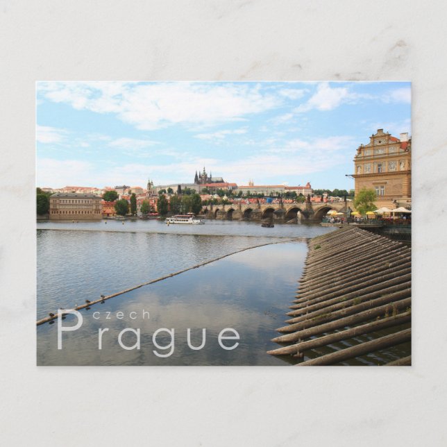 Prague 004, Czech Photo Postcard (Front)