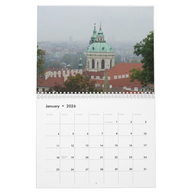 Prague 2015 Travel Calendar (Jan 2026)