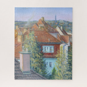 “Prague 4 Rooftops” Jigsaw Puzzle