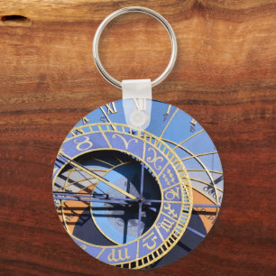 Prague - Astronomical Clock, Czechia Orloj / Praha Key Ring