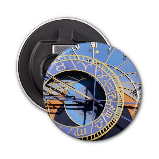 Prague Astronomical Clock - Orloj /Praha Bottle Opener (Front)