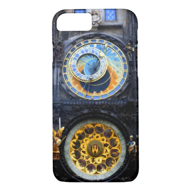 Prague Astronomical Clock Photo Case-Mate iPhone Case (Back)
