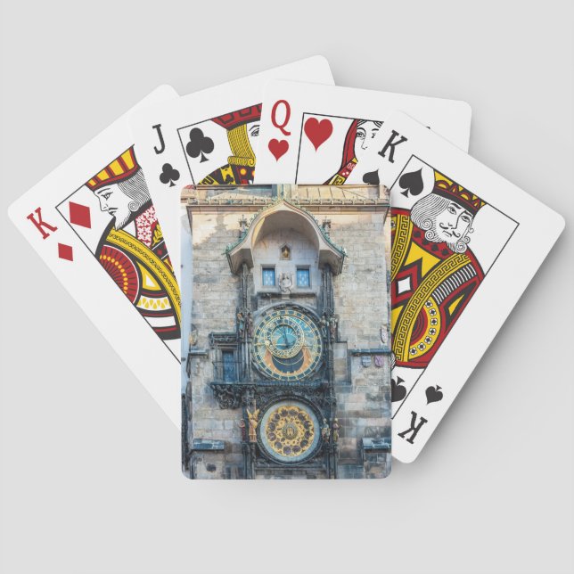 Prague Astronomical Clock Playing Cards (Back)