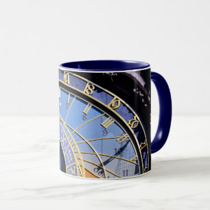 Prague Astronomical Clock & Skeleton /Czechia Mug