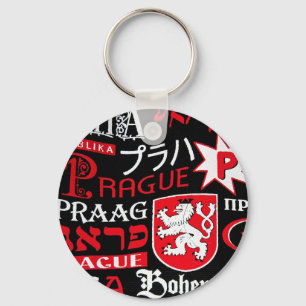 Prague Bohemia Key Ring