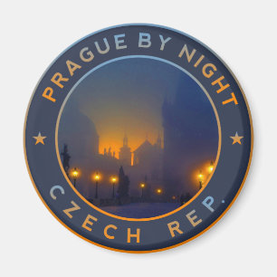 Prague by Night Magnet