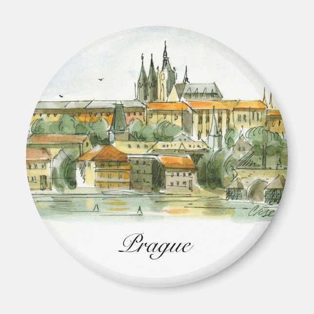 Prague Castle magnet (Front)