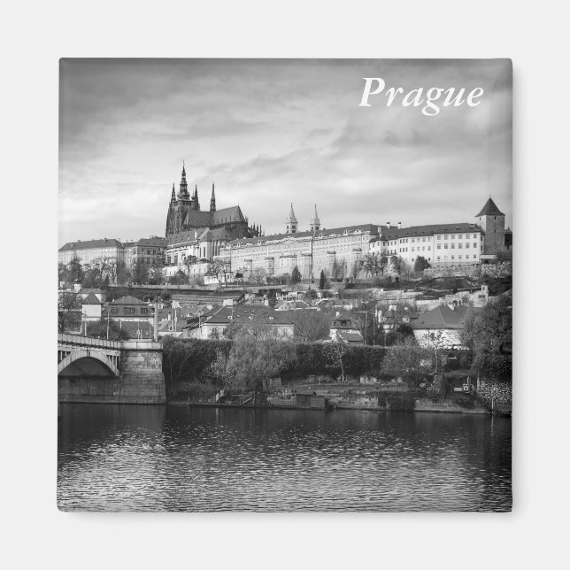Prague Castle Magnet (Front)