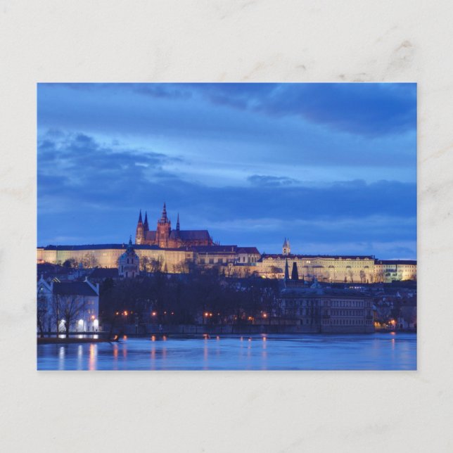 Prague castle postcard (Front)