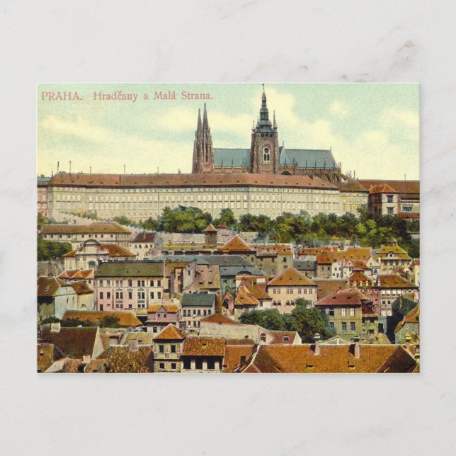 Prague Castle Postcard (Front)