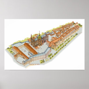 Prague Castle. Prague Czech Republic Poster
