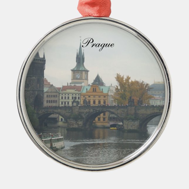 Prague Christmas Ornament (Front)